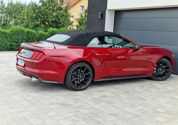 Ford Mustang cena 147900 przebieg: 94500, rok produkcji 2016 z Siemiatycze małe 211